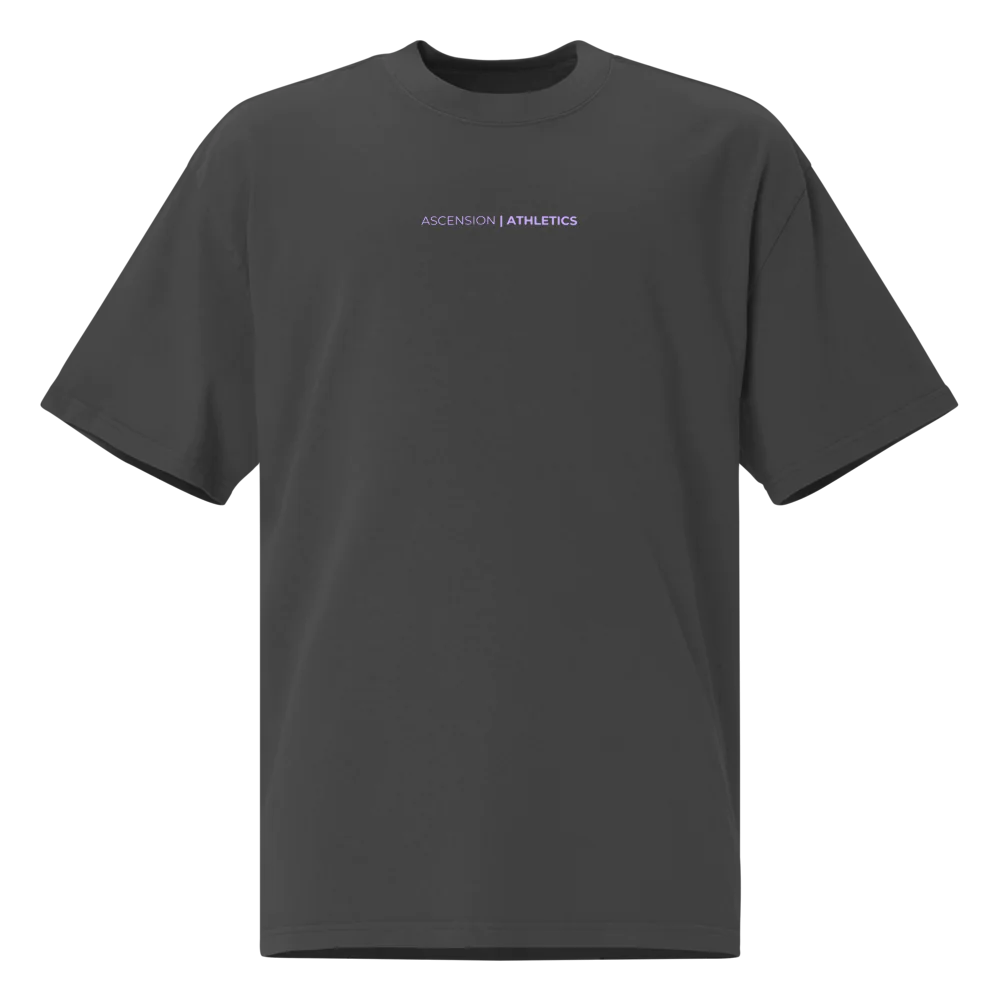 Purple Night Oversized Faded T-Shirt