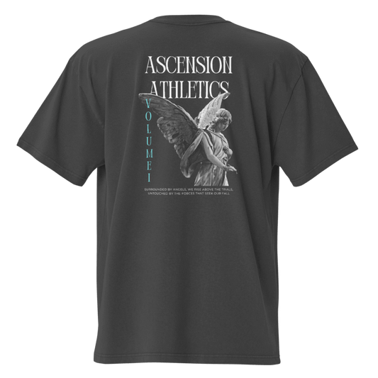 Angel's Ascent Oversized Faded T-Shirt